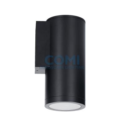 China Outdoor IP65 Architectural Cylinder Wall Light 20W For Down Lighting / Up Lighting for sale