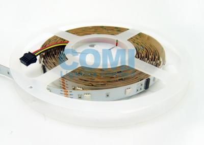China Luzes de tira do diodo emissor de luz de DMX512 Digitas flexíveis com 30 diodos emissores de luz/10 pixéis pelo medidor à venda