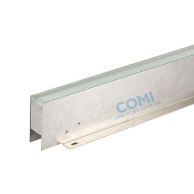 China DMX512 6W 12w Recessed LED Linear Light With Frosted Glass IP67 for sale