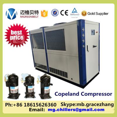 China Industrial Water Chiller Machine Air Cooled Package Chiller 25 Ton for sale
