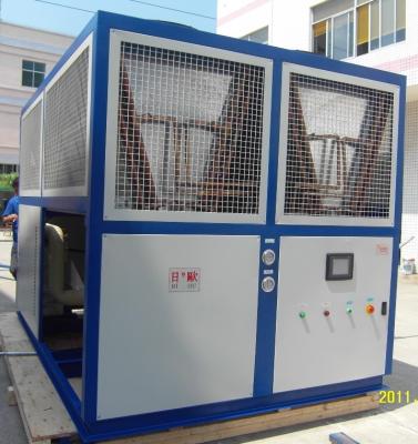 China Shell / Tube Type Air - Water Screw Chiller RO-130AS With Cooling Capacity 130KW Customized Refrigerant for sale