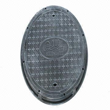 China FRP Manhole Cover with High-polymerization Degree, Density, Nice Impact Resistance and Tensile  for sale