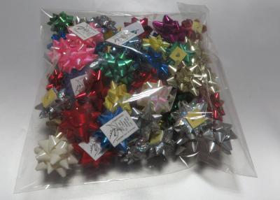 China Multi material and colors christmas bow ribbon , 2” - 4