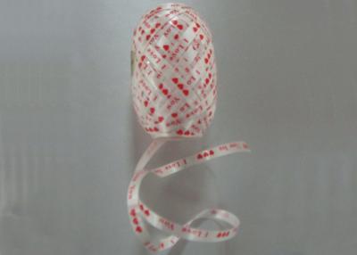 China PP solid printed Easter Curled Ribbon Egg with sigle face and customer logo for sale
