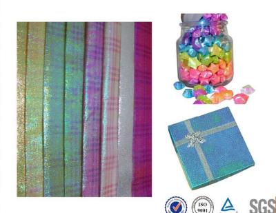 China Pearl rainbow Gift wrapping paper for bouquets , christmas wrap paper for sale