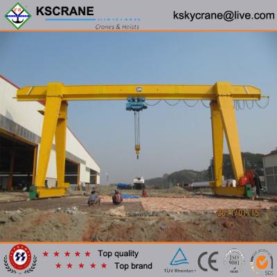 China China Made 10t Electric Single Girder Portal Crane Supplier With Hook for sale