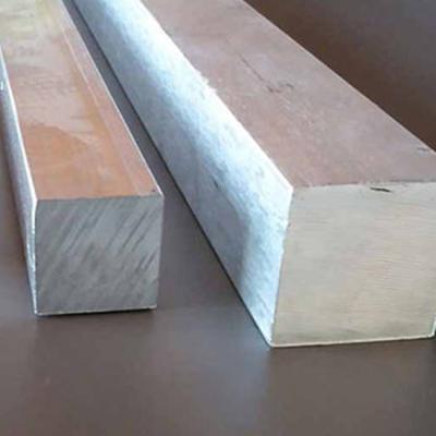 China 20mm 25mm 28mm Aluminium Square Bar 1060 6061 3003 5052 For Construction White for sale