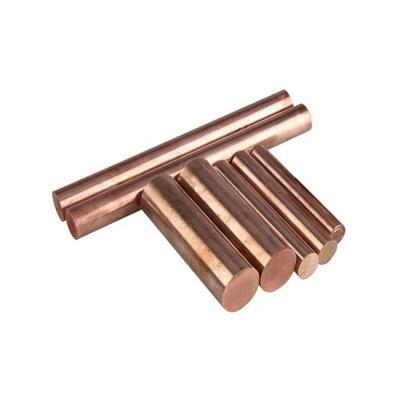 Chine Pure Copper Bar 12mm TP1 TP2 2.1293 Solid Round Bar For Audio Equipment à vendre