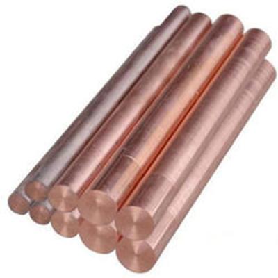 China Customized Copper Round Bar Pure Copper Red Copper C11000 Bending for sale