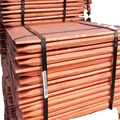 China 99.99 Copper Cathode Sheet Plate 2mm 3mm Thick Electrolyte Copper Plating for sale