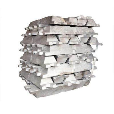 China Bulk 1kg Aluminium Ingot Adc12 Silver White Brick Shaped Pure 6061 6063 5052 for sale