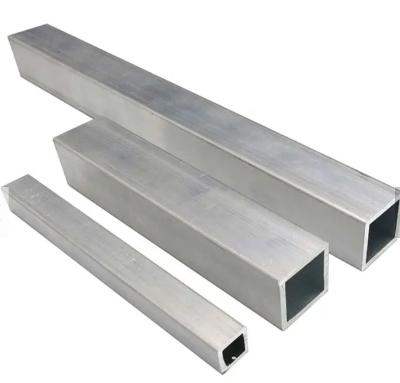 China Longitud cuadrada de aluminio del tubo los 0-12m pulverizar precio revestido en venta