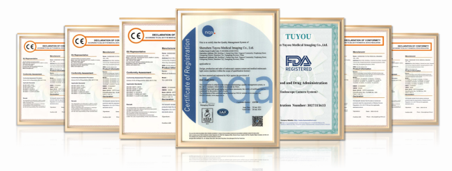 Tuyou Medical Certifications
