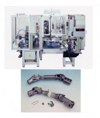 China Four Column Servo Press 100 With Touch Screen , Eco - Friendly Small Servo Press for sale