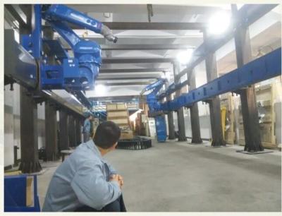 Китай Автоматическая стальная система железнодорожного сообщения робота на срок пригодности горячего напыления длинный продается