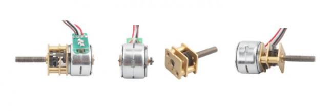 5V DC Metal Geared Motor ,CW/CCW Directions Miniature Electric Motors With Gearbox VSM15-816G 0