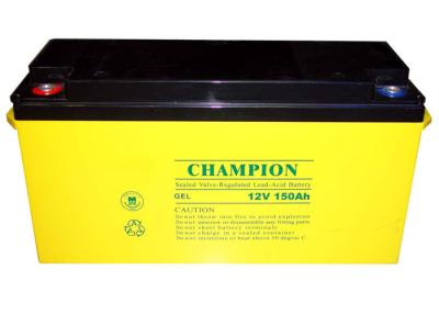 China Champion Solar GEL Battery  12V150AH NP150-12-G Sealed Lead Acid Solar Battery, Deep Cycle Solar GEL Battery