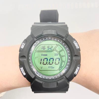 China Wireless Watch Type Personal Dosimeter Sound And Light Alarm Dose Rate Radiation Measurement for sale