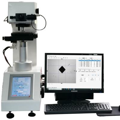 China Automatic Turret Touch Screen Micro Vickers Hardness Tester GOST for sale