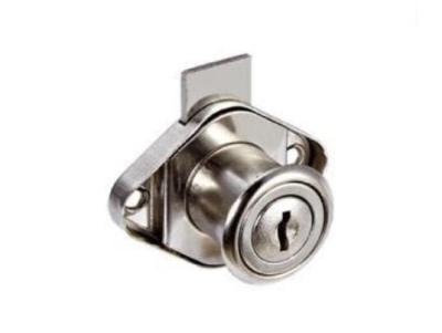 China Nickel Plated Cabinet And Drawer Locks , D20*L22mm Cabinet Door And Drawer Locks for sale