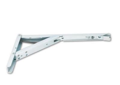 China Iron Steel White Furniture Hardware Parts 1.5 Mm Shelf Support Easy Installation for sale