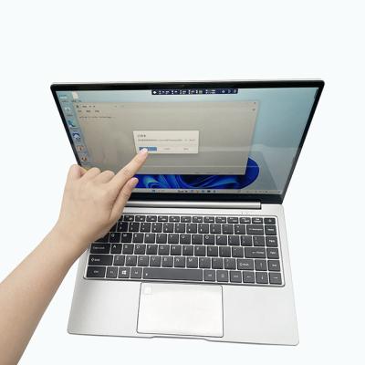 China O portátil Chromebook do écran sensível do reconhecimento FHD da impressão digital personalizou à venda