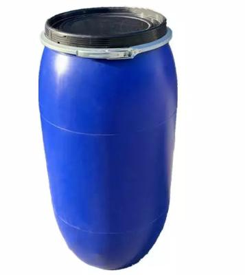 China 160L Plastic Barrel Drum Rustproof Chemical Blue Drum Odorless for sale