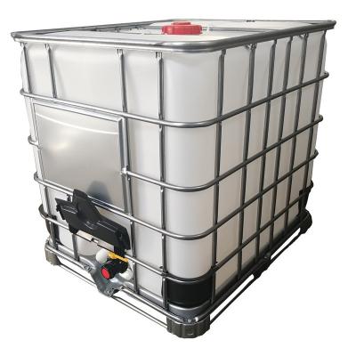 China HDPE 1000 Litre IBC Tank Plastic Container Reusable Liquid Storage for sale