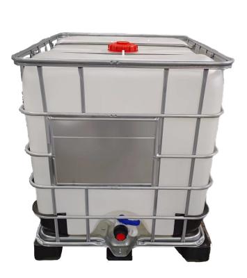 China Square Chemical IBC Container 1000L IBC Chemical Tank 1200*1000*1145mm for sale