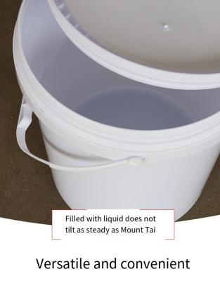 China 20L Food Storage Drum Customized Plastic Oil Bucket with Lid ISO9001 for sale