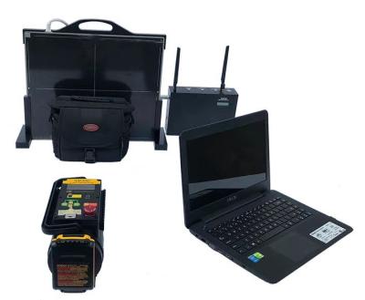 China Clear Image Battery Powered Portable Xray Scanner System for sale