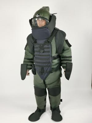 China Bulletproof Mask V50 is 744m/s，  EOD Bomb Suit for sale