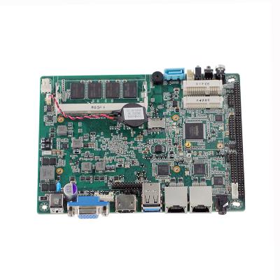 China Bay Trail J1900 Quad Cores 3.5 Inch Motherboard 6 COM 2 LAN Wide Voltage Power for sale