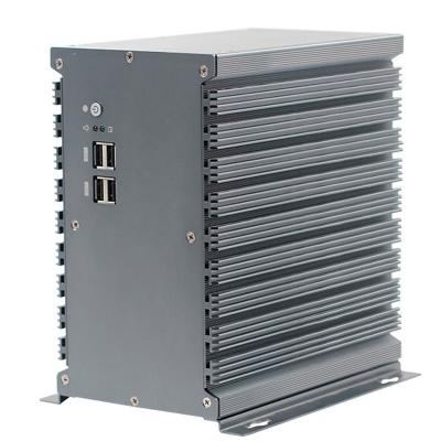 China 2 NIC 2 COM Industrial Mini PC Embedded 8th Gen I7-8550U Quad Core CPU for sale