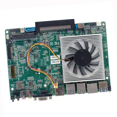 China 7th I5-7200U OPS Kaby Lake Motherboard NGFF & RS-232 For Electronic Whiteboard for sale