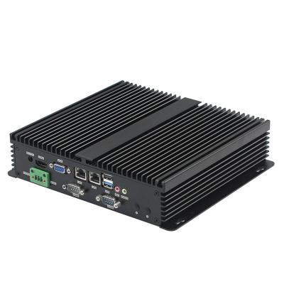 Chine Mini ordinateur 12V industriel, unité centrale de traitement intégrée du double noyau Intel Broadwell 5ème I3 I5 I7 de mini PC à vendre