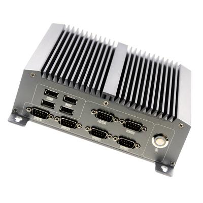 China Embedded 12 Volt Mini Computer , Custom Fanless PC Dual Core D2550 N2600 N2800 for sale