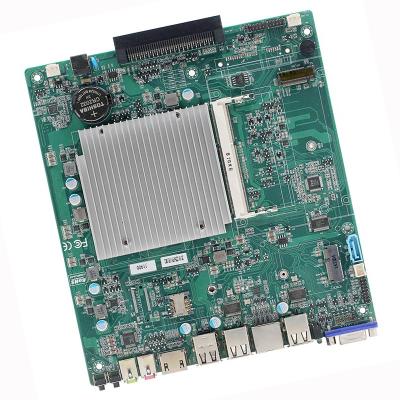 China Intel® Baytrail J1800 J1900 N2806 Mini OPS PC placa-mãe para máquina educacional DC12-19V à venda