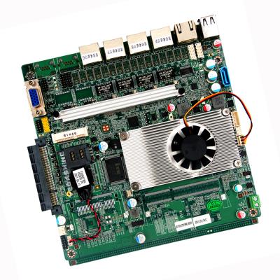 Chine Mini Itx 4 LAN Pare-feu Pfsense Baie de carte mère Trail J1800 J1900 E3845 CPU à vendre