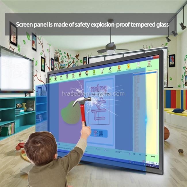 Digital Classroom Equipment Multi Touch Screen 75