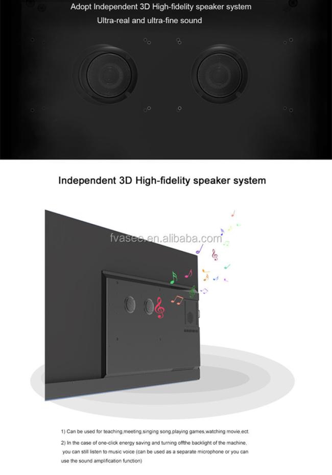 Digital Classroom Equipment Multi Touch Screen 75