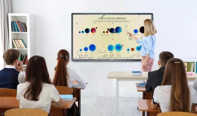 BIS FCC Educational Meeting Equipment Interactive Panel 86 Inch IR 20 Points Touch Screen