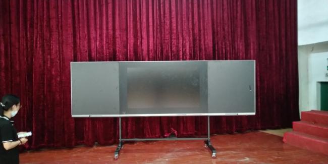 Smart School Teaching Equipment Nano Intelligent Black Board With 86 Inch Touch Screen Interactive Panel