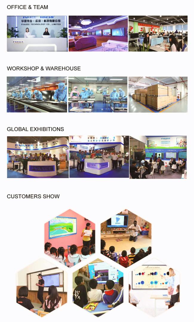 Smart School Teaching Equipment Nano Intelligent Black Board With 86 Inch Touch Screen Interactive Panel