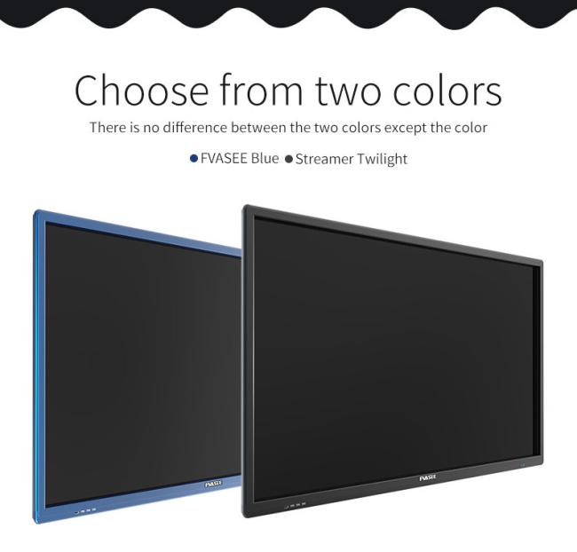 FVASEE IWB 75 Inch 4K Smart White Board Interactive Touch Flat Panel School Meeting Training IFP Machine