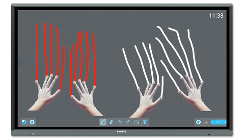 75 in smart lcd touch screen for school classroom with 5G special design 75 inch smart lcd touch screen