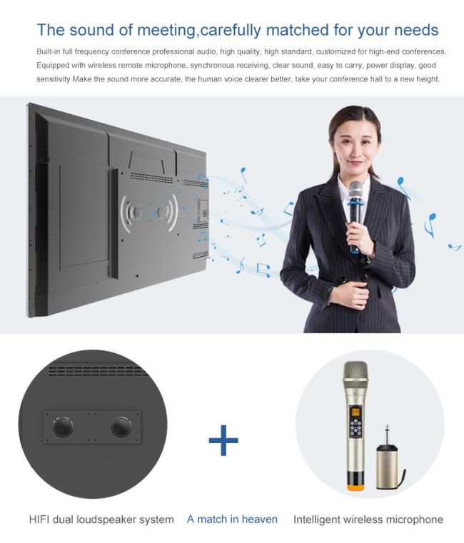 Pizarra Interactiva LCD Display White Board Smart Board Prices Whiteboard Educational Equipment Interactive Whiteboard