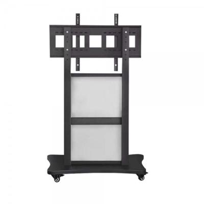 China Classroom Teaching Flat Panel Moving Stands With Four Wheels à venda