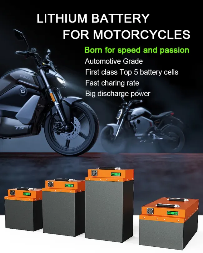 LiFePO4 48V 60V 72V 20ah 30ah 40ah Battery Pack for Electric Motorcycle with MSDS Un38.3 Certification