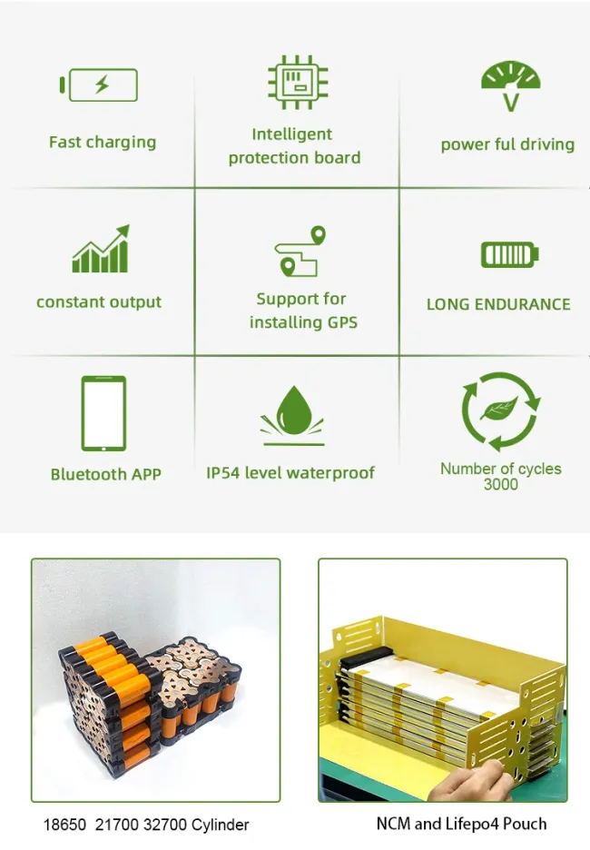 48V 60V 72V 20ah 30ah 40ah Electric Motorcycle Lithium Battery Pack for Scooter/E-Bike